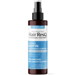 Petal Fresh Hair ResQ bottle on vanity showcasing vegan formula for thinning hair