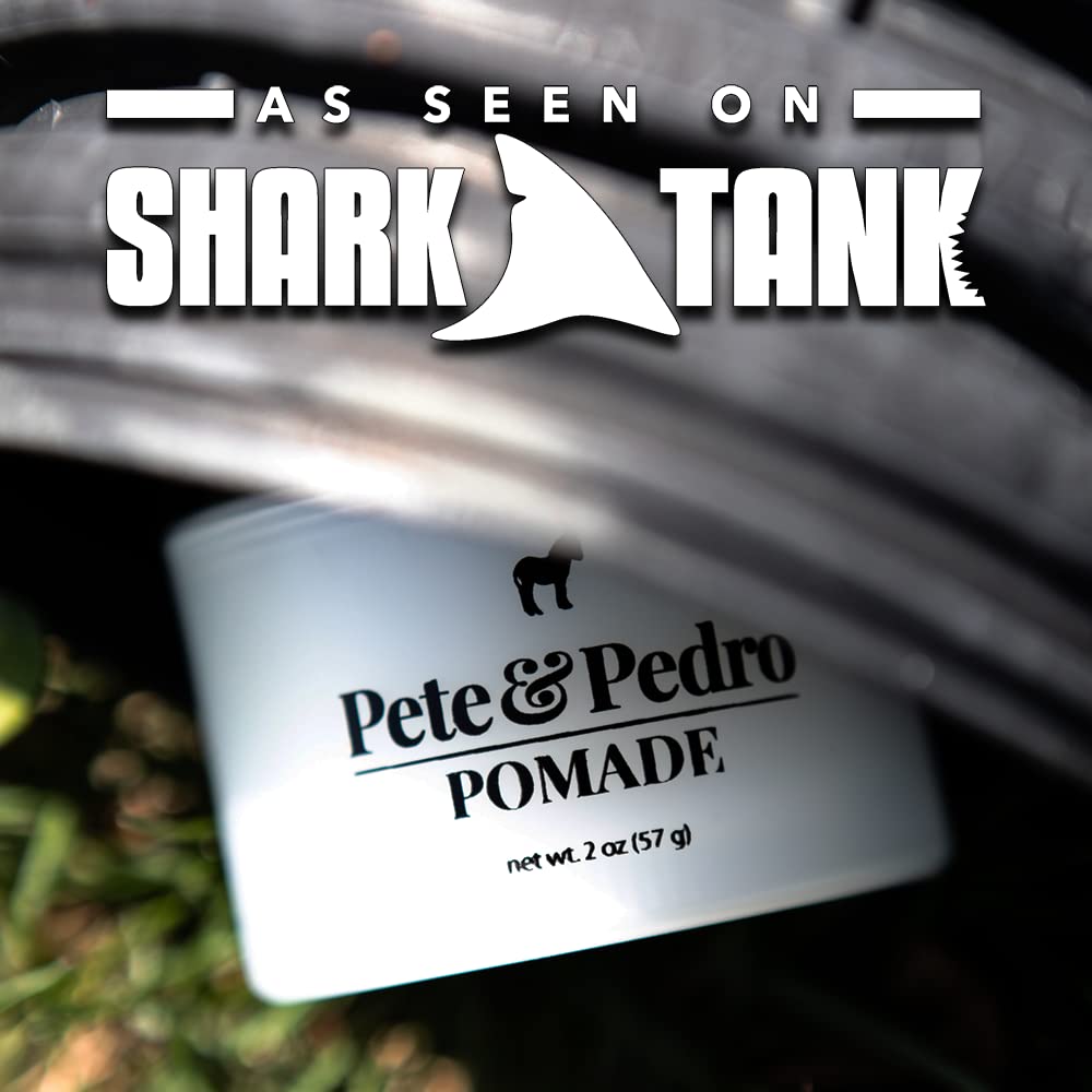 Pete & Pedro Hair Pomade Hair Hold conveys reliable medium hold for versatile looks.