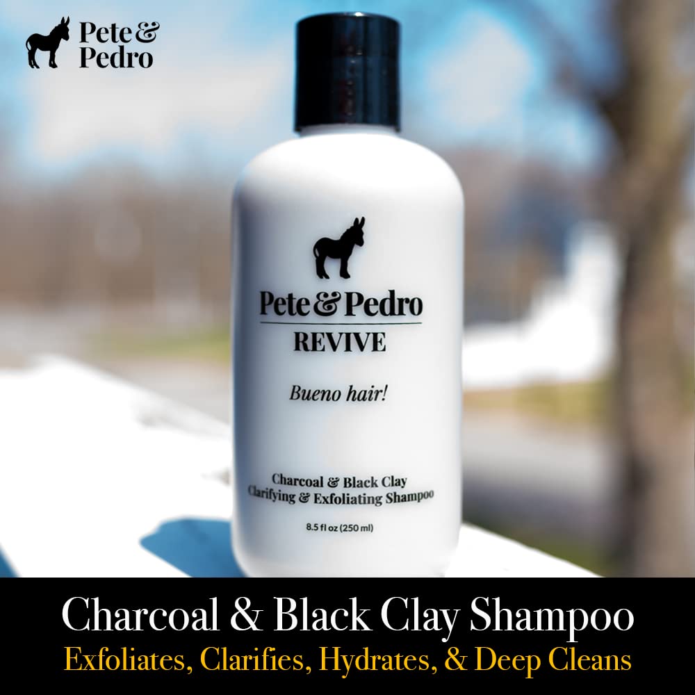 Pete & Pedro REVIVE shampoo deep-clean action for hair and scalp