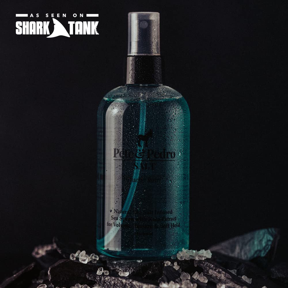 Pete & Pedro SALT spray is water-soluble for easy washout and residue-free results.