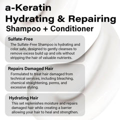 Peter Coppola a-Keratin hydrating shampoo lather close-up suggests rich cleansing.