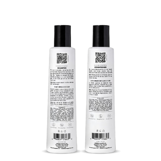 PETER COPPOLA Color Control conditioner bottle highlights keratin-rich hydration