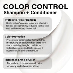 PETER COPPOLA Color Control shampoo lather demonstrates gentle cleansing