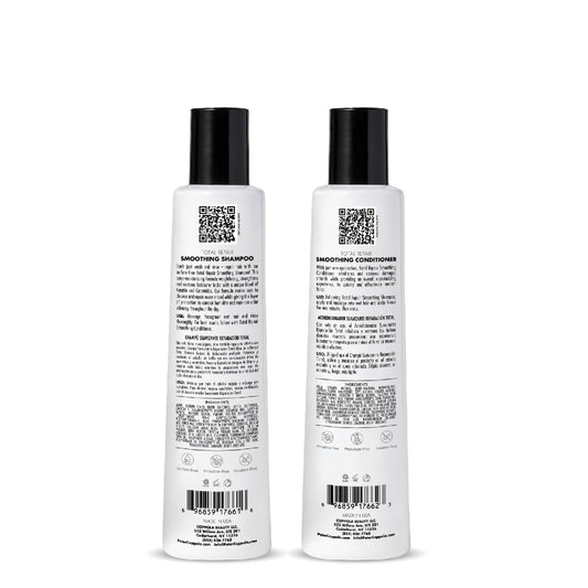 Peter Coppola Total Repair Conditioner bottle front, lightweight hydration for detangling and smoothing daily.