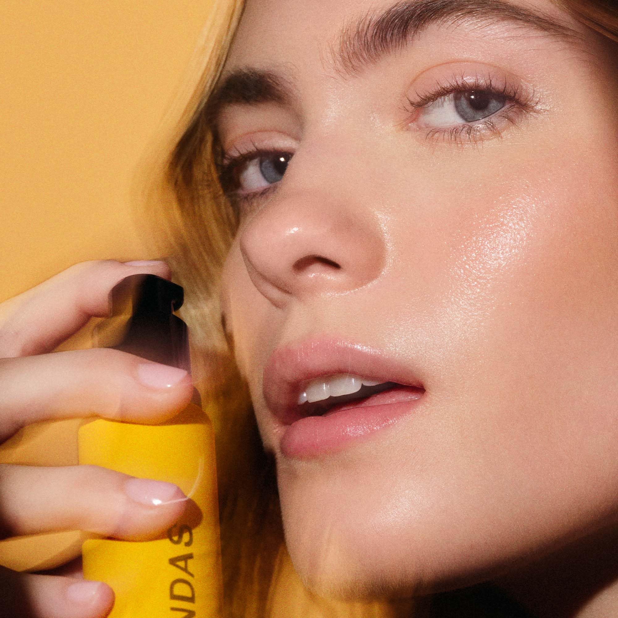 Peter Dundas tinted moisturizer dewy bronzed look enhances natural glow