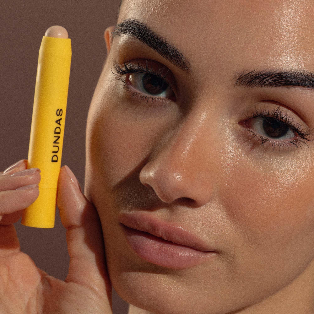 Peter Dundas Undercover Concealer swatch shows creamy buildable coverage