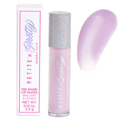Petite 'N Pretty 10K Shine Lip Gloss Shell Shocked tube providing bright high shine