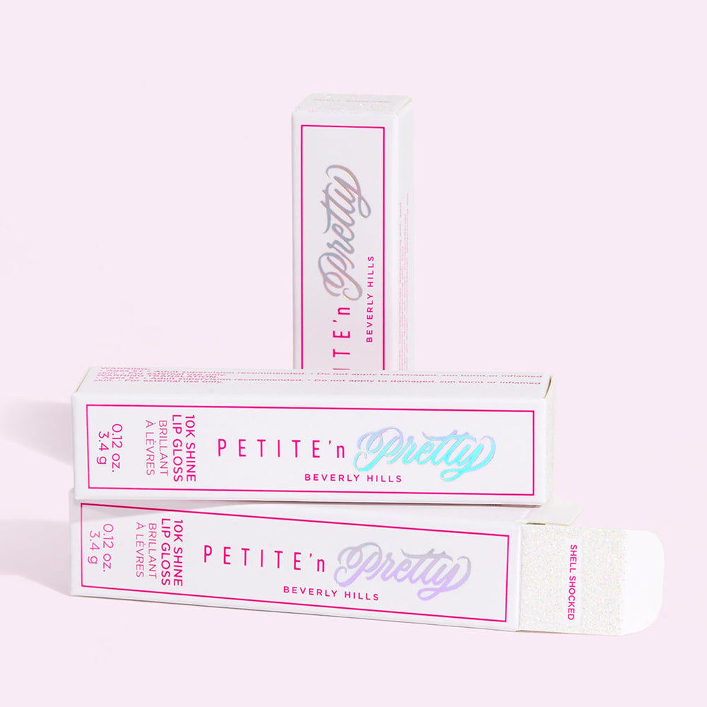 Cruelty-free and vegan Petite 'N Pretty lip gloss label