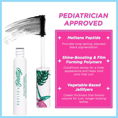 Petite 'N Pretty Fully Feathered tube texture reveals smooth, safe formula.