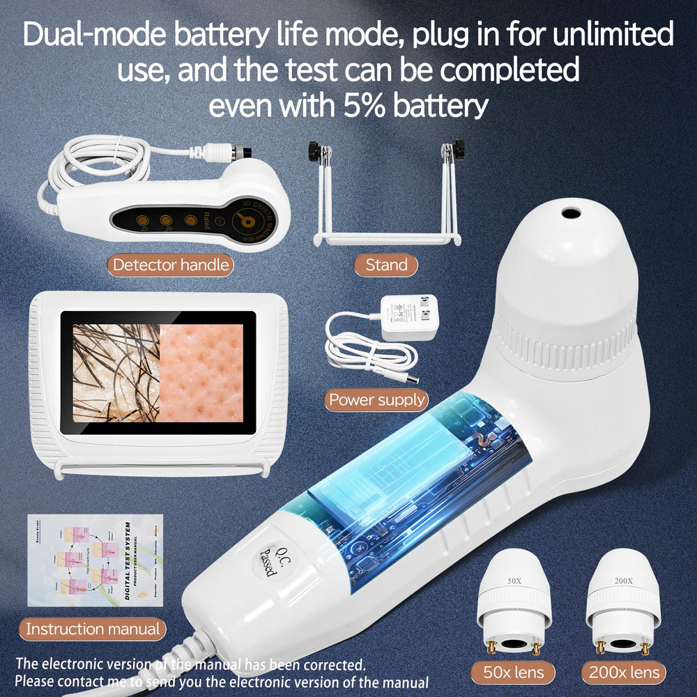 Pewoaoa Skin Hair Analyzer home and salon use supports informed care decisions