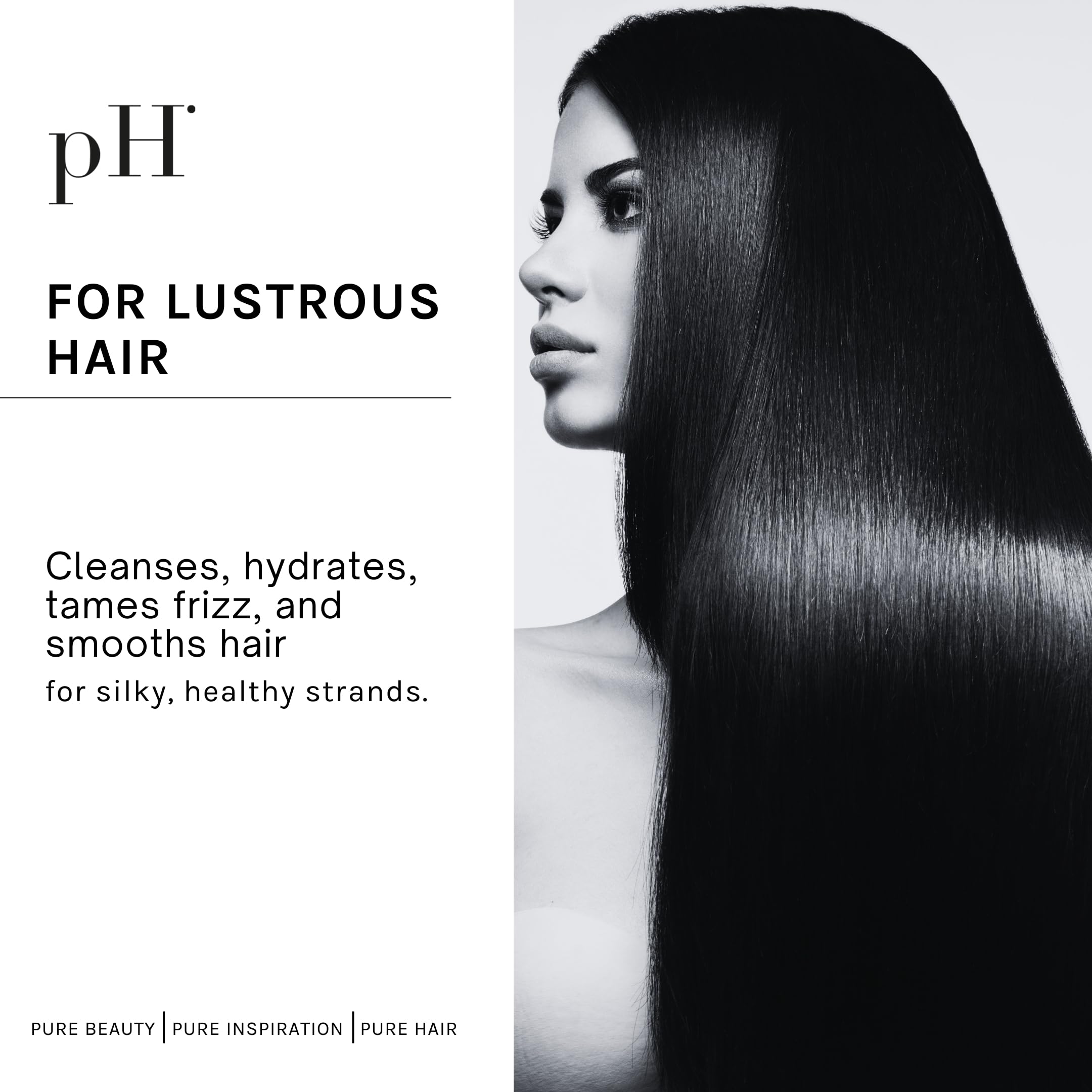 pH PURE HAIR Monoi Oil ingredient close-up emphasizing hydration.