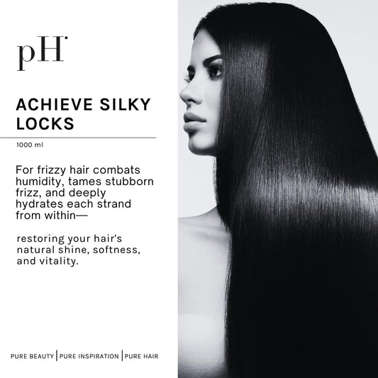 Close-up of monoi oil and magnolia ingredients in pH PURE HAIR Smooth Perfect