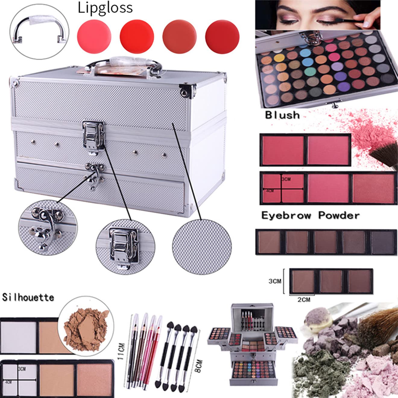 PhantomSky blusher compact delivering soft flush and warm luminosity