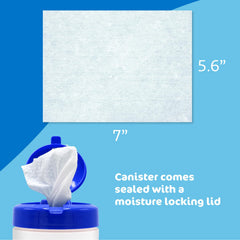 Wipe used to tone and refresh pores on skin with Pharma-C Witch Hazel.