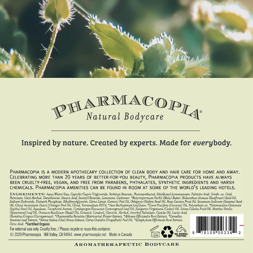 Pharmacopia Verbena Conditioner 16 oz bottle ideal for family routines.