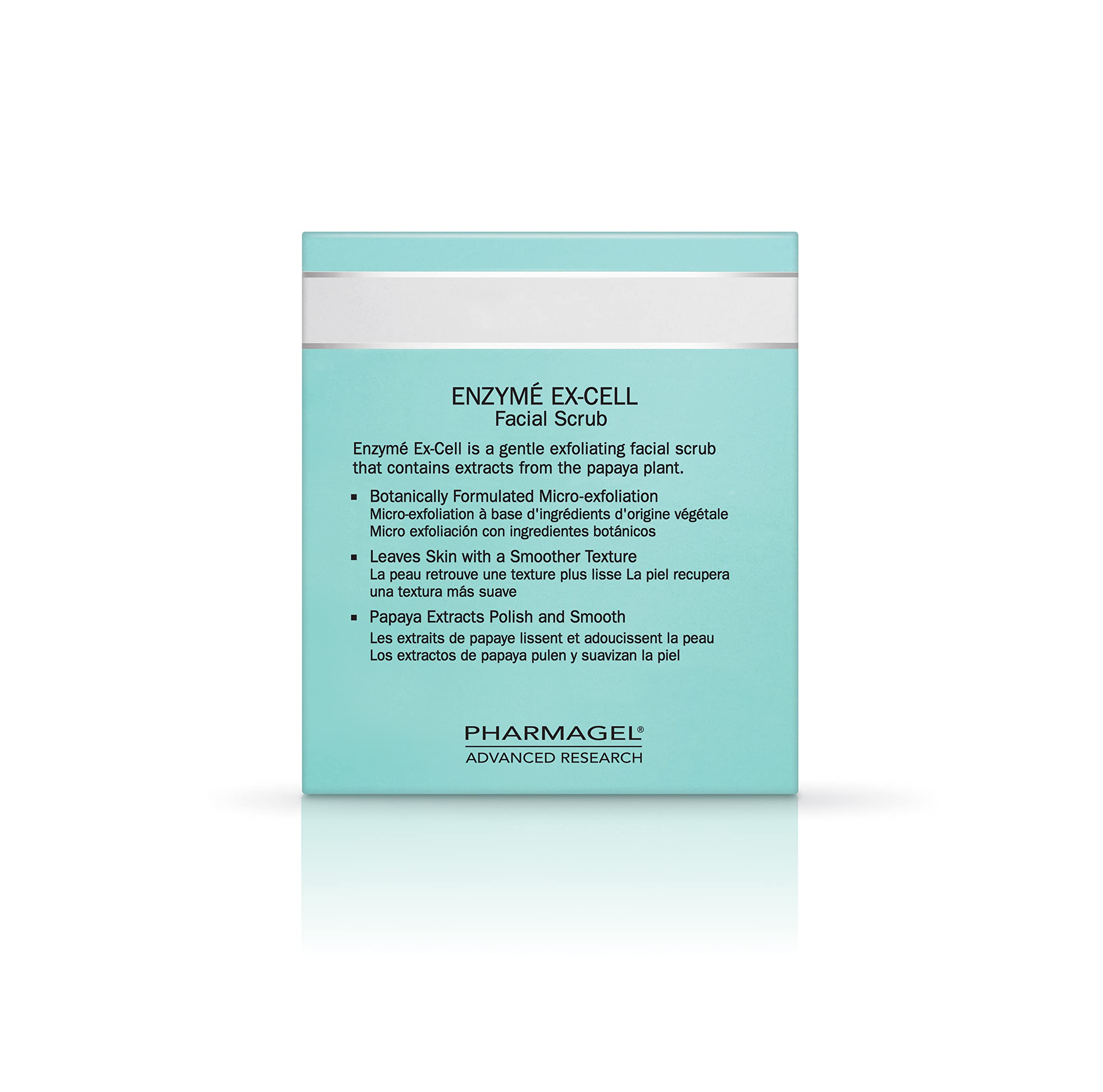 Pharmagel Enzyme Ex-Cell 18oz jar supports consistent exfoliation routines.