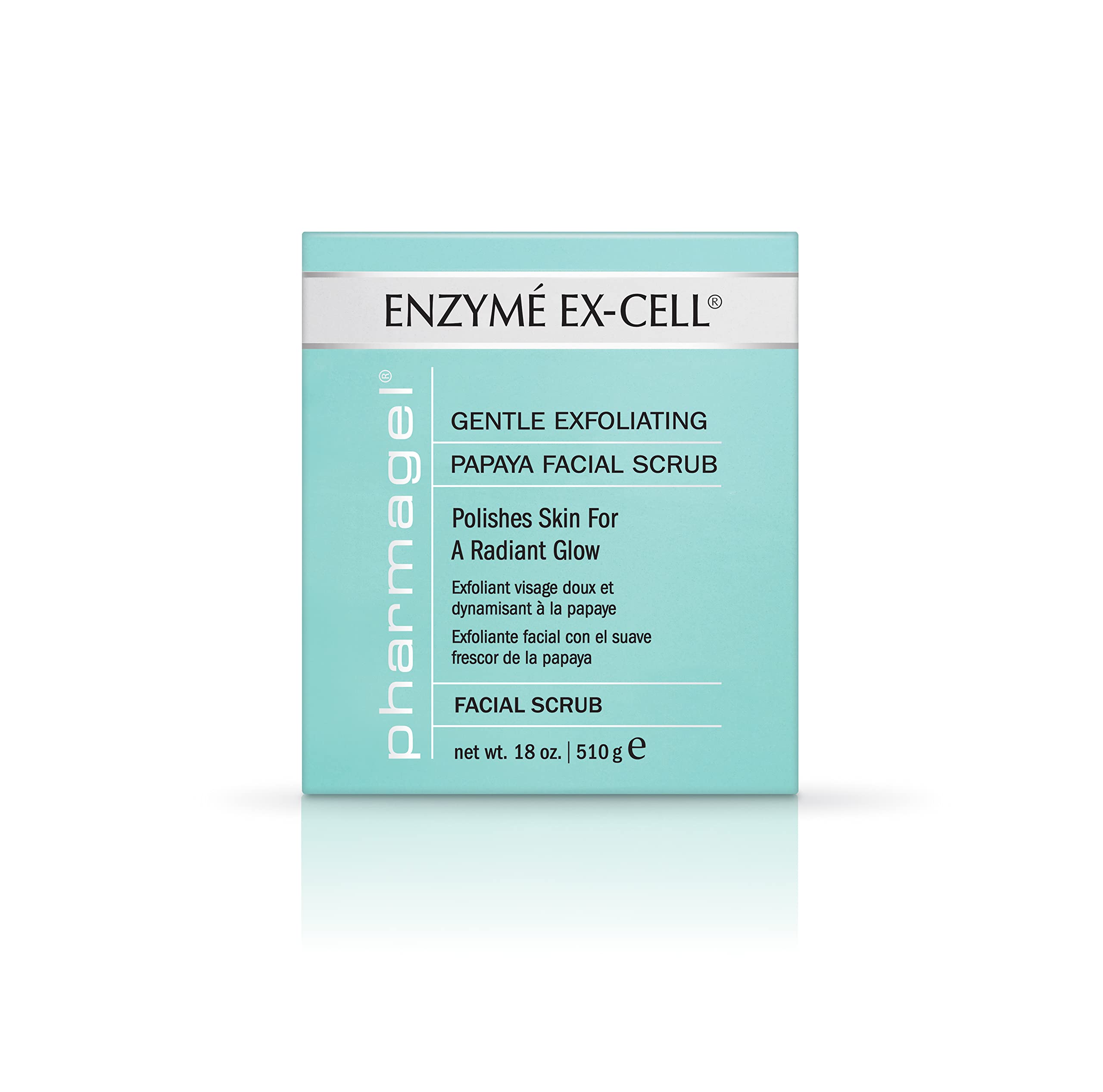 Pharmagel Enzyme Ex-Cell walnut grains polish textured areas for a smoother feel.