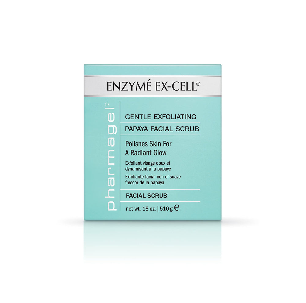 Pharmagel Enzyme Ex-Cell walnut grains polish textured areas for a smoother feel.