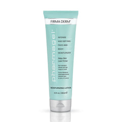 Pharmagel Firma Derm anti-aging lotion bottle for face and body with lightweight hydration.
