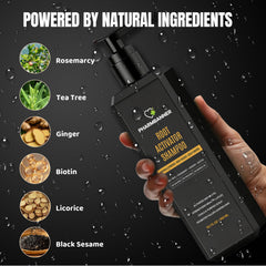 PHARMBANNER sulfate-free formula promotes clean, gentle cleansing for sensitive scalps.