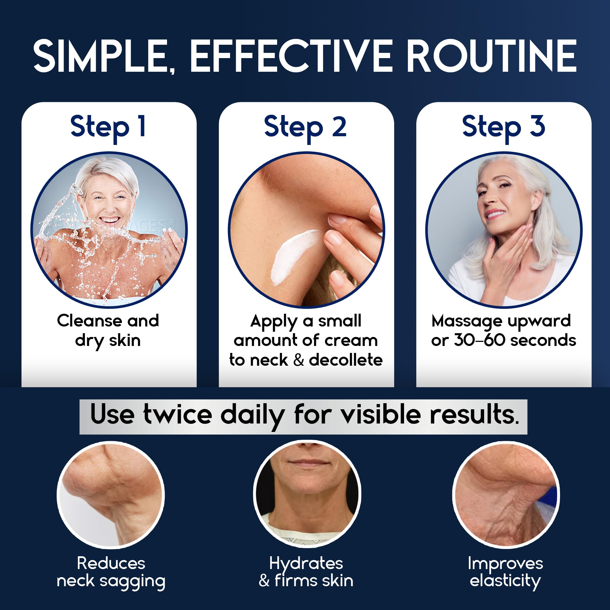 Pharmlitalia neck skin elasticity improves texture and resilience