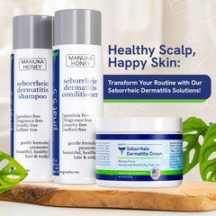 Applying Phat 5.5 cream on the face for redness relief.