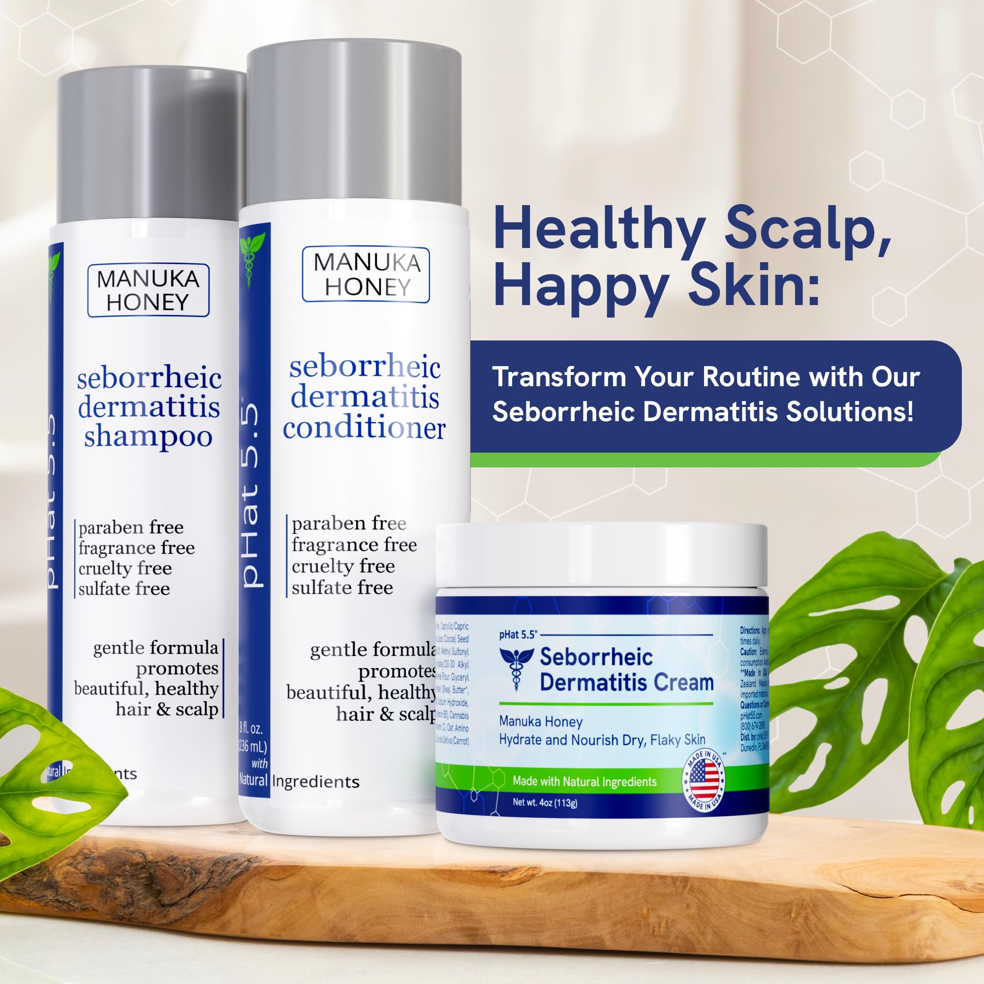 USA-made Phat 5.5 Itch Cream packaging with cruelty-free label.