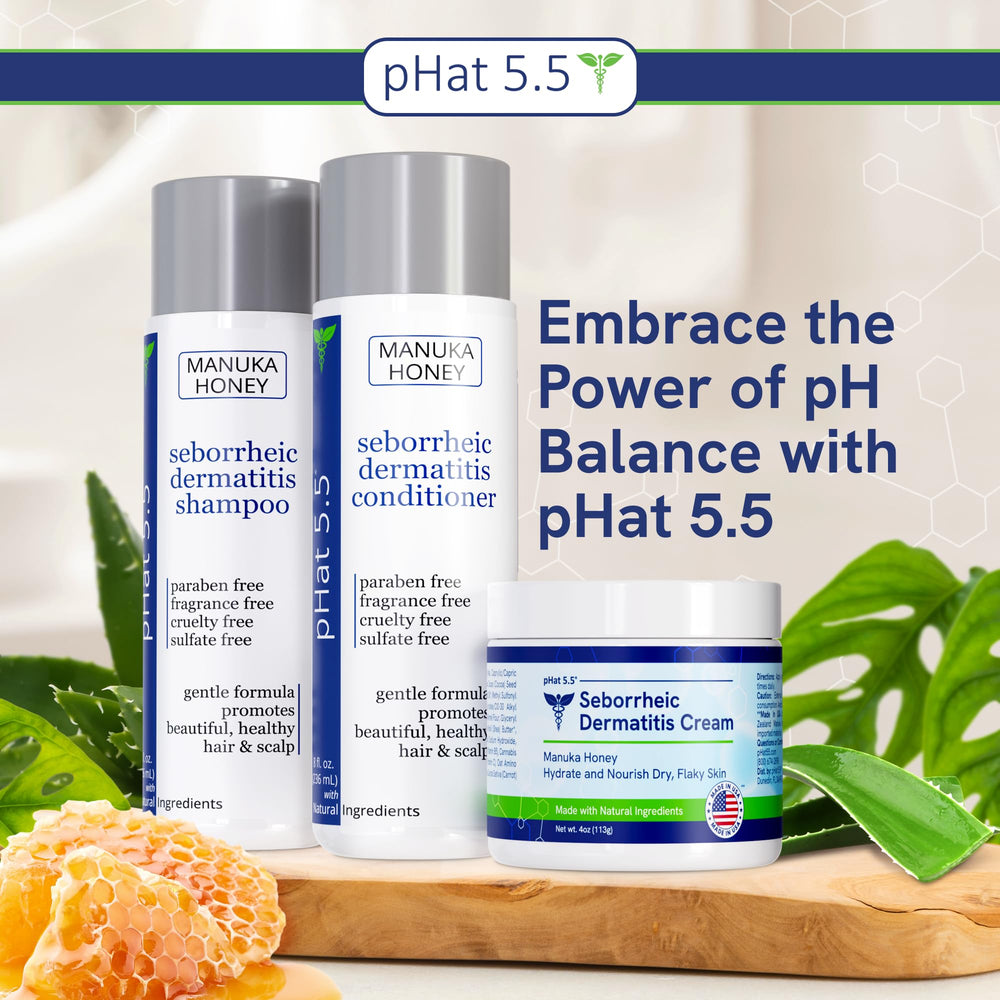 Phat 5.5 Cleanser foam texture on skin suggests soothing cleansing experience.