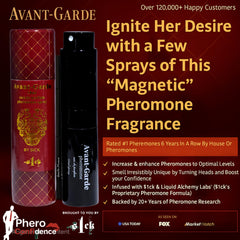 PHERO Confidence Avant-Grade bottle-closeup-cap, highlighting premium USA-made quality.