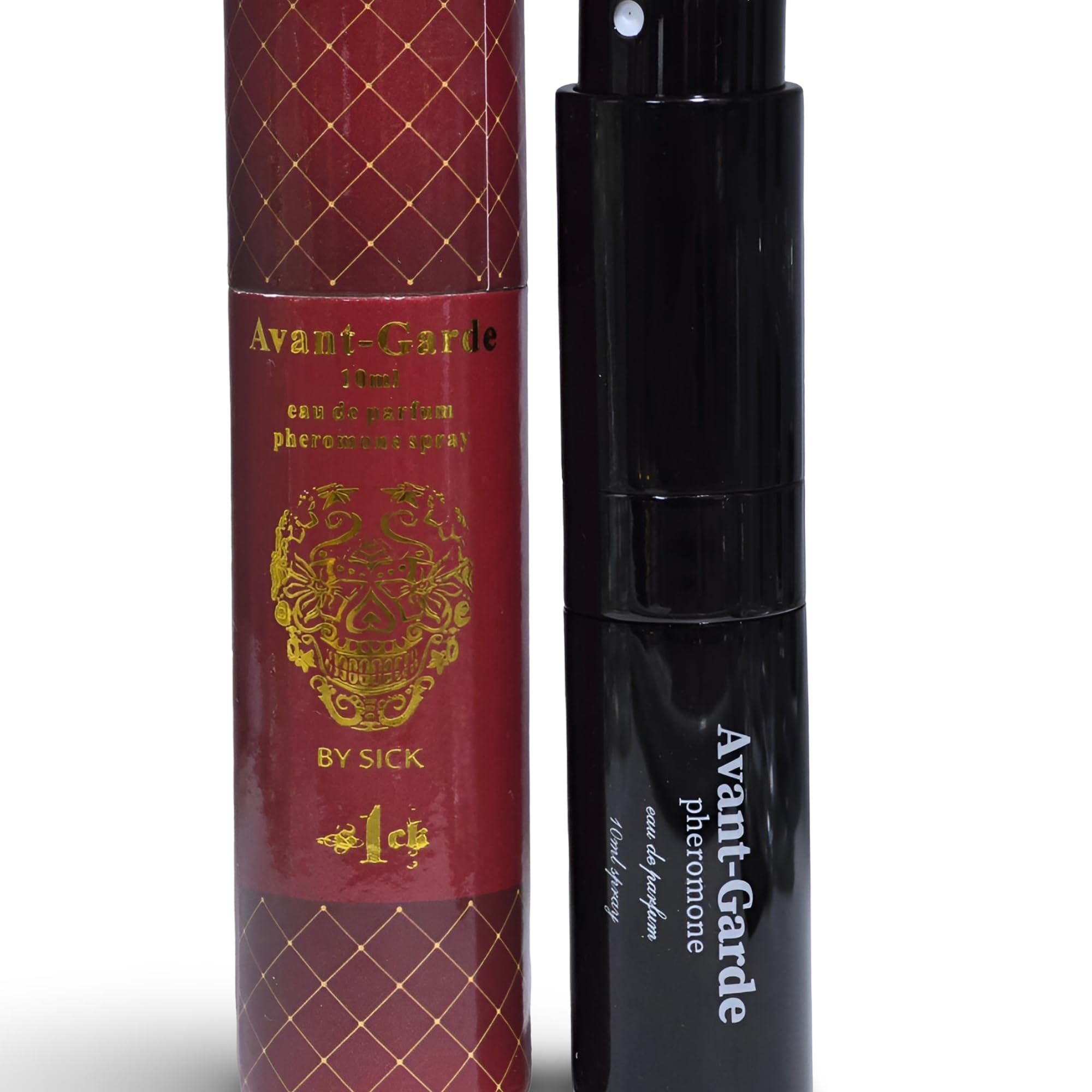 PHERO Confidence Avant-Grade bottle-front view, signaling bold masculine scent for daily confidence.
