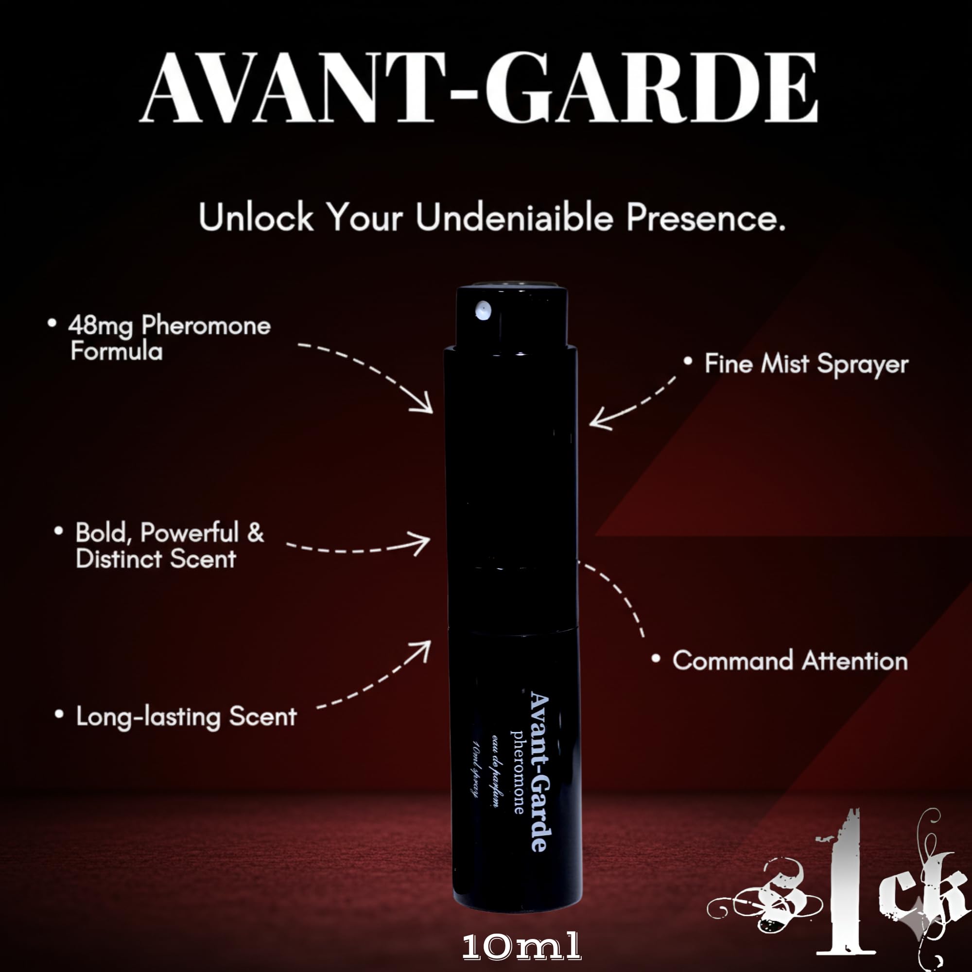PHERO Confidence Avant-Grade spray-application, ideal for daily routines and evenings out.