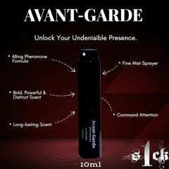 PHERO Confidence Avant-Grade spray-application, ideal for daily routines and evenings out.