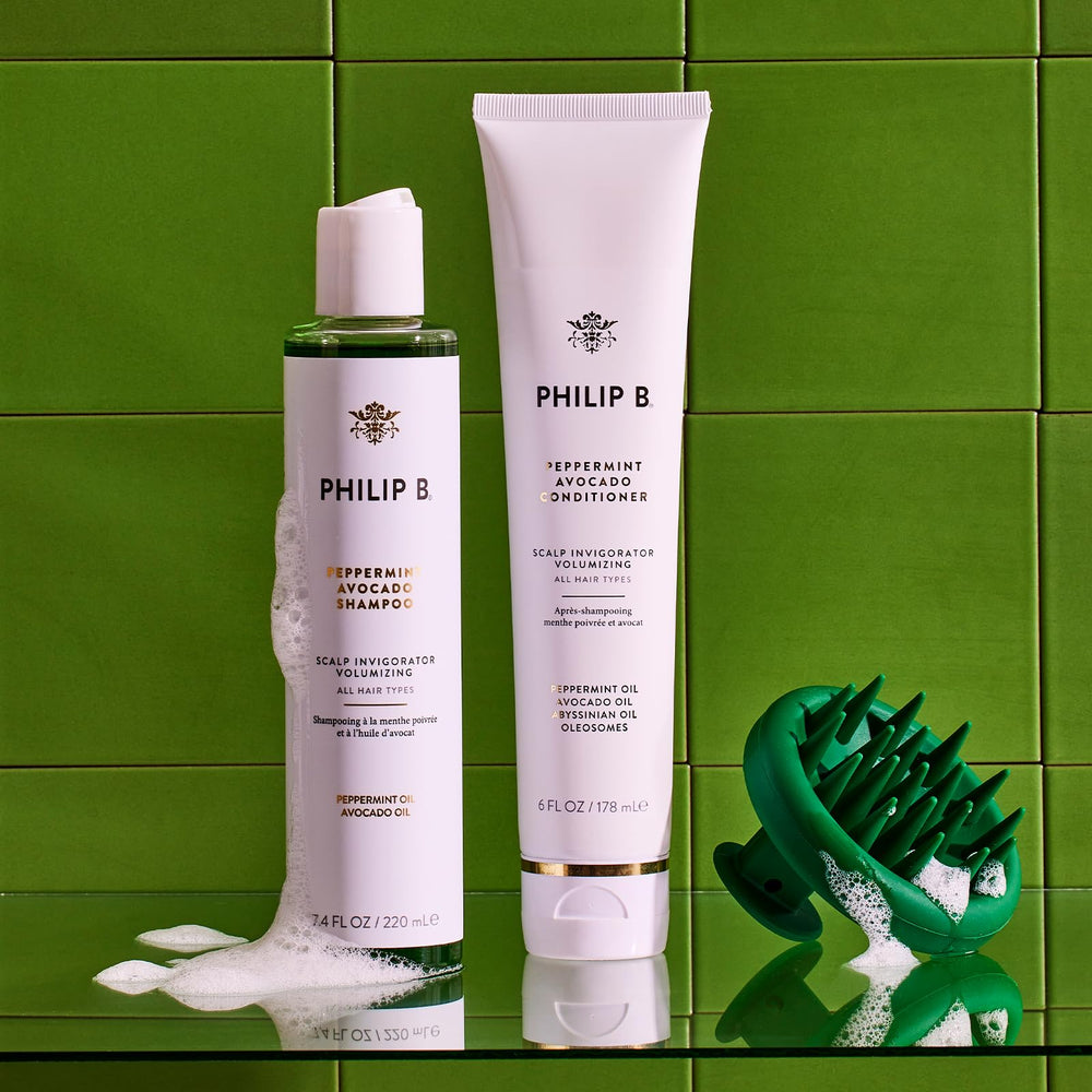 PHILIP B Refreshing scalp profile with cooling sensation.
