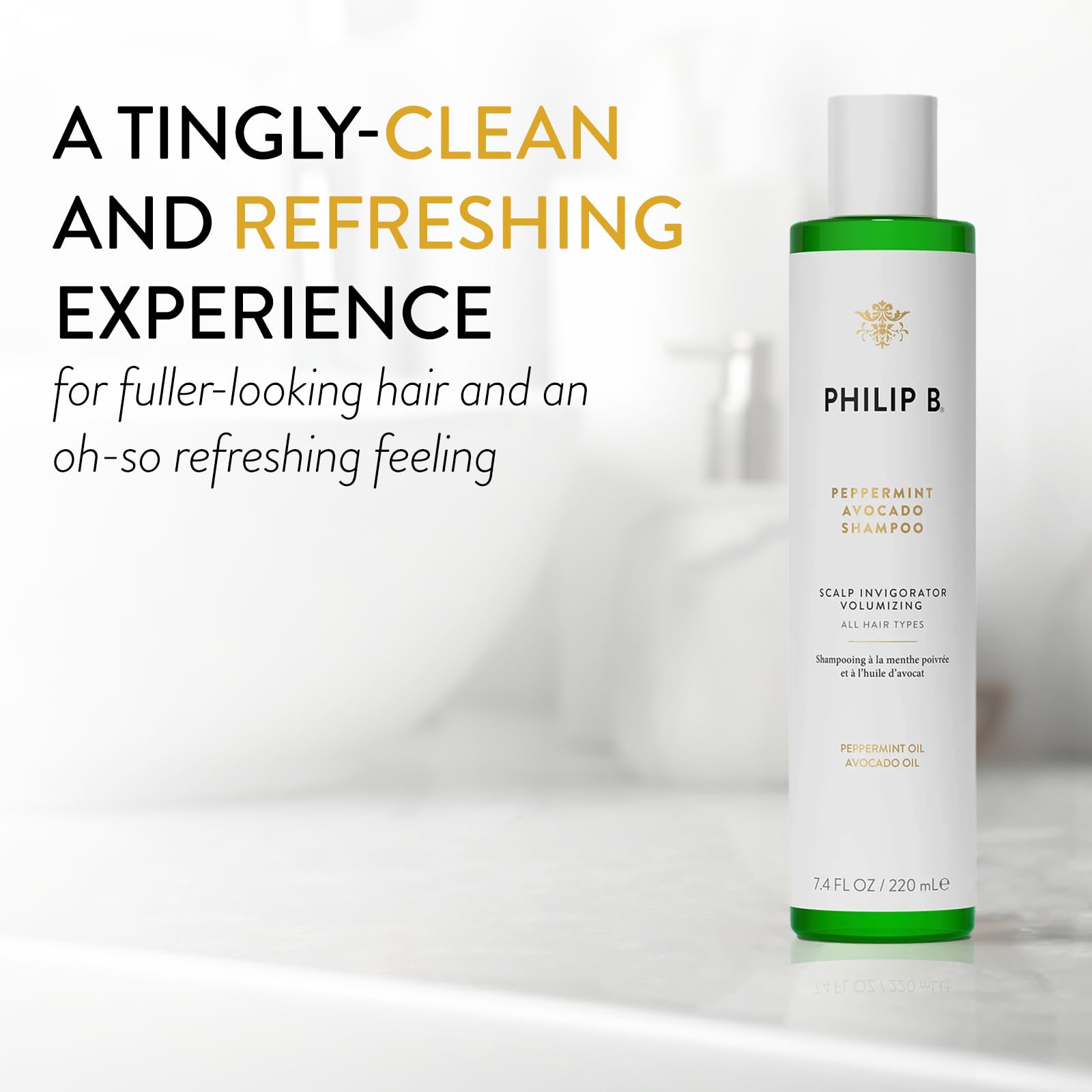 PHILIP B Scalp Massager shown for a soothing at-home scalp massage.