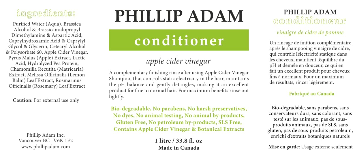 Phillip Adam lifestyle shot shows fresh, vegan, paraben-free haircare set on bathroom shelf