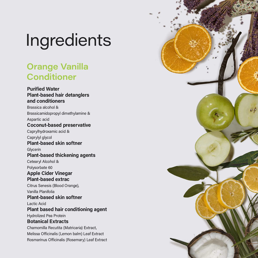 Phillip Adam Orange Vanilla fragrance enhances daily hair routine with citrus-vanilla aroma.