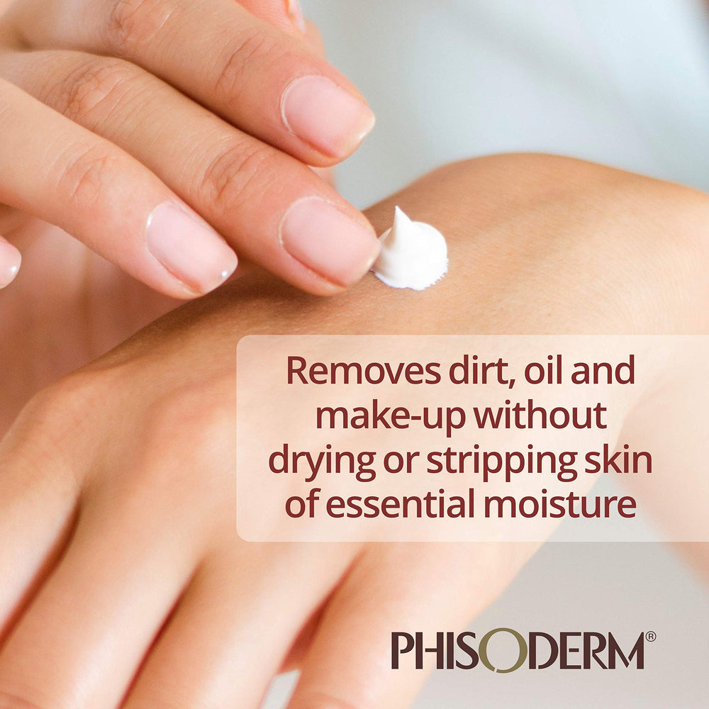 Phisoderm Anti-Blemish Gel Cleanser foaming-lather closeup captures fresh cleanse