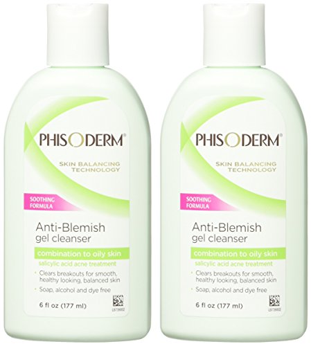 Phisoderm Anti-Blemish Gel Cleanser foamy-lather close-up for gentle cleansing