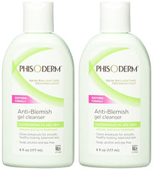 Phisoderm Anti-Blemish Gel Cleanser foamy-lather close-up for gentle cleansing