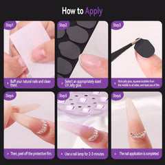 PHIXBEAR Pro ultra-thin 0.3mm profile blends with nail color.