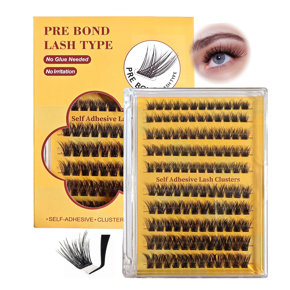 PHIXBEAR lashes blend with natural lashes for a wispy finish