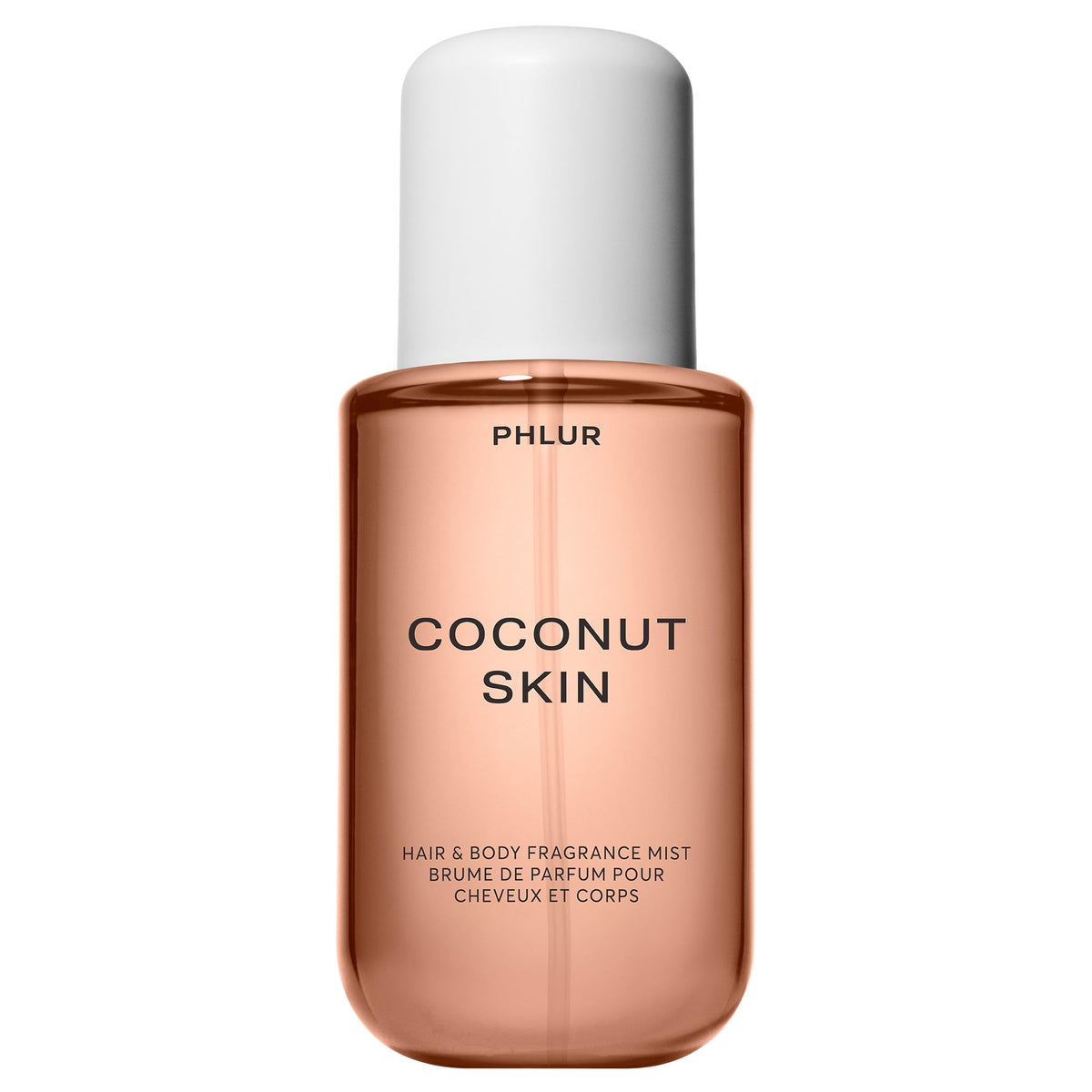 PHLUR Coconut Skin Mist bottle for daily tropical refreshment.