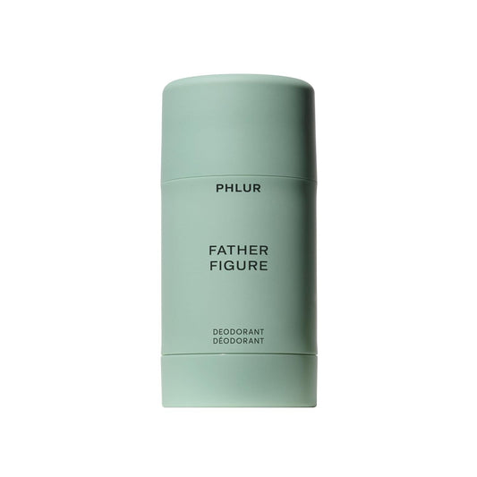 PHLUR Father Figure deodorant packaging for daily protection with premium design.