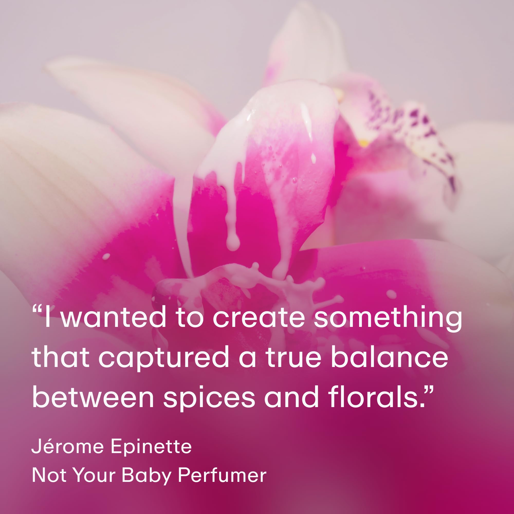 PHLUR Not Your Baby cardamom and bergamot notes hint at top aroma.