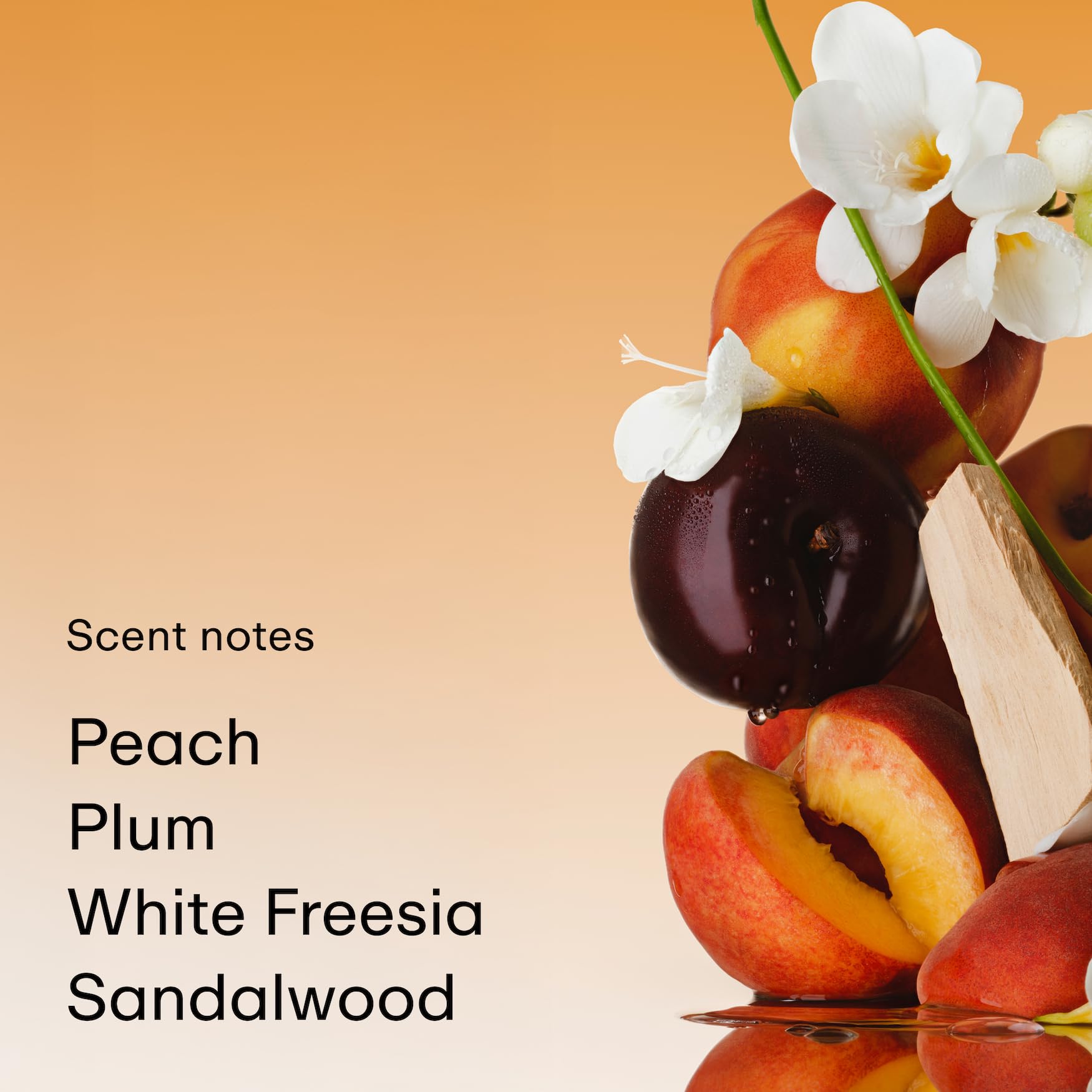 PHLUR Peach Skin Body Mist spray-action shot for effortless application