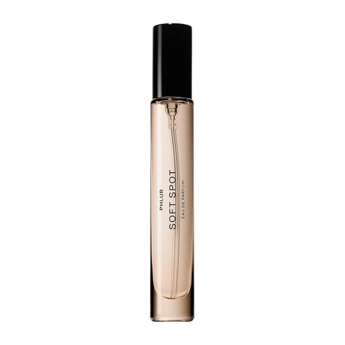 PHLUR Soft Spot travel size bottle pour for on-the-go fragrance refresh