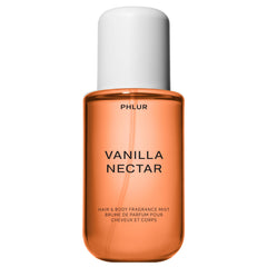 PHLUR Vanilla Nectar Body Mist bottle offers daily fruity-vanilla freshness