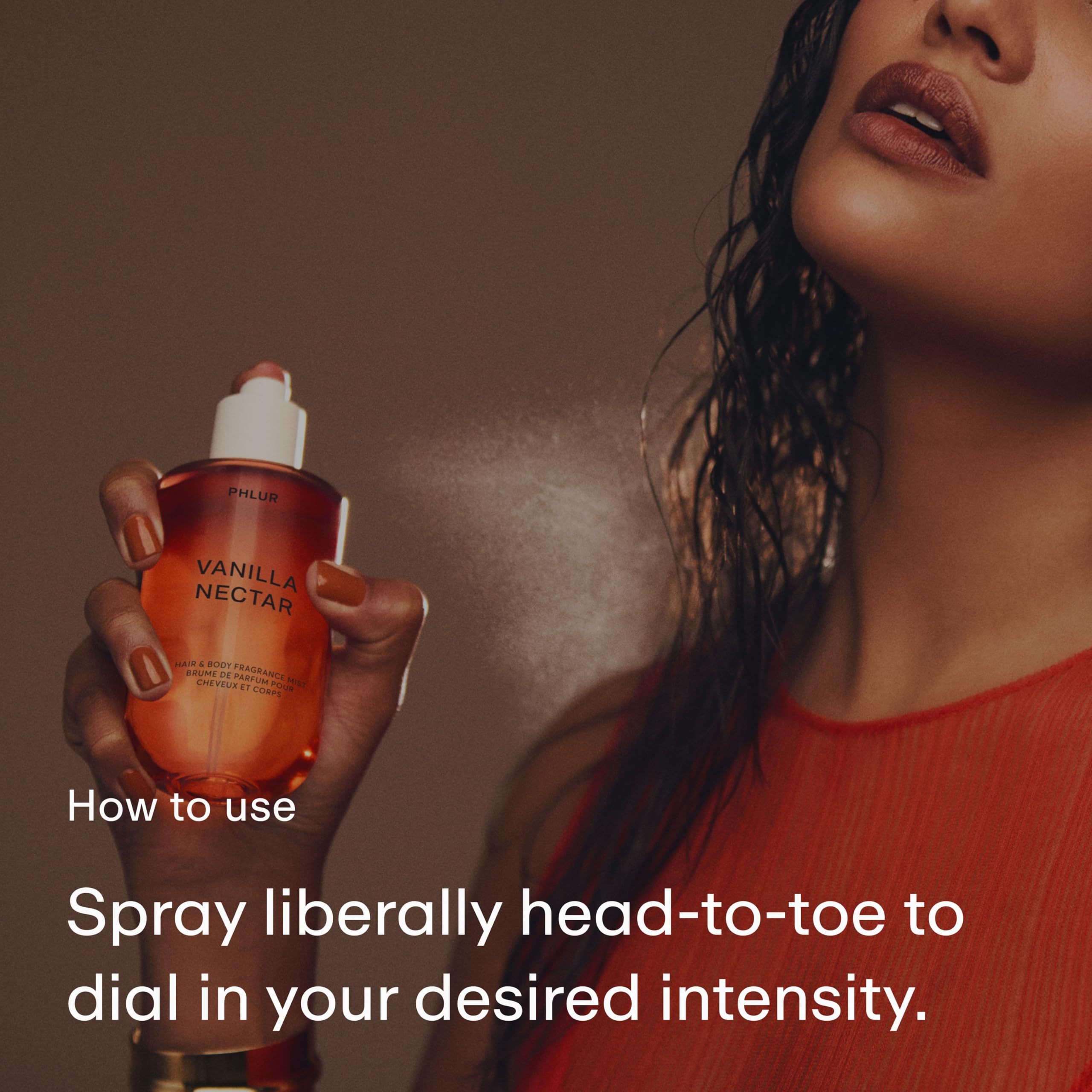 PHLUR Vanilla Nectar cap top demonstrates easy, controlled application