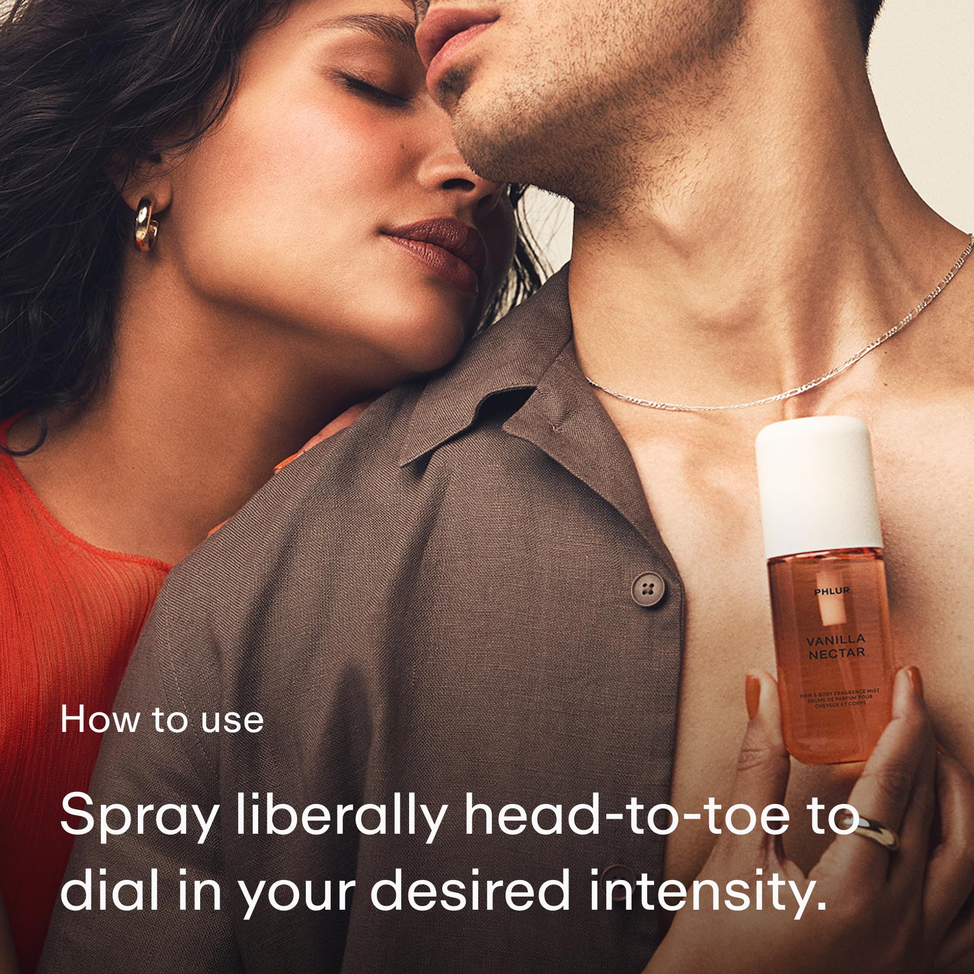 PHLUR Vanilla Nectar bottle with juicy vanilla notes for radiance