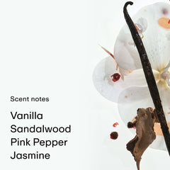 PHLUR Vanilla Skin heart notes with lily and jasmine for refined floral character.
